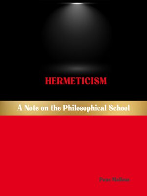 cover image of Hermeticism